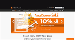 Desktop Screenshot of houseplans.com